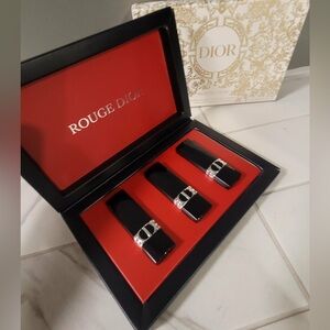 ♥️💄 Authentic Dior Rouge Dior Velvet Lipstick Trio | New in Box 💄♥️